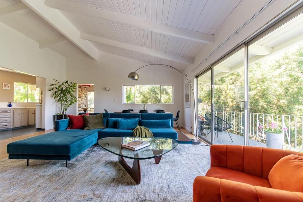 Stunning Hollywood Midcentury Modern-Views-Best Location! Los Angeles Exterior foto